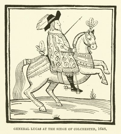 Lucas tábornok Colchester ostrománál, 1648 alkotó: English School